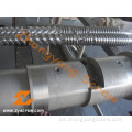 Barril de doble tornillo cónico para extrusión de tubos (ZYT373)